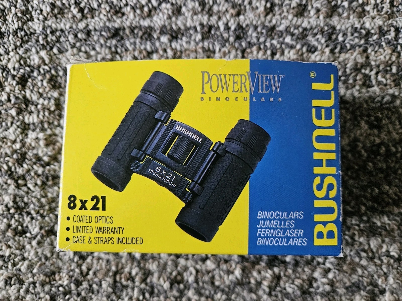Bushnell 8x21 Compact Binoculars. Excellent Condition - Birding - Travel - Hunt