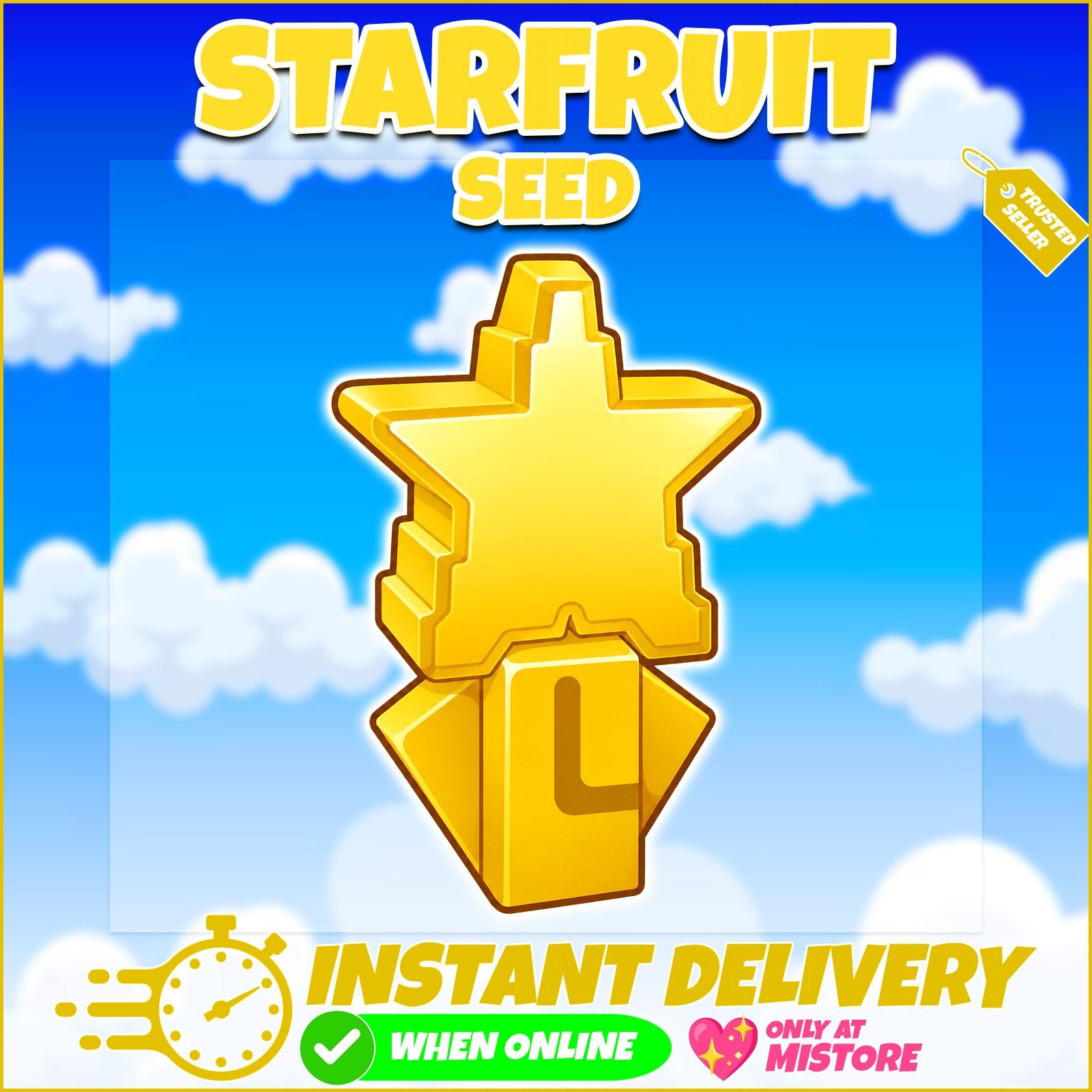 Star Fruit Seed🪴Grow a Garden 2 | GAG2 Fast & Easy