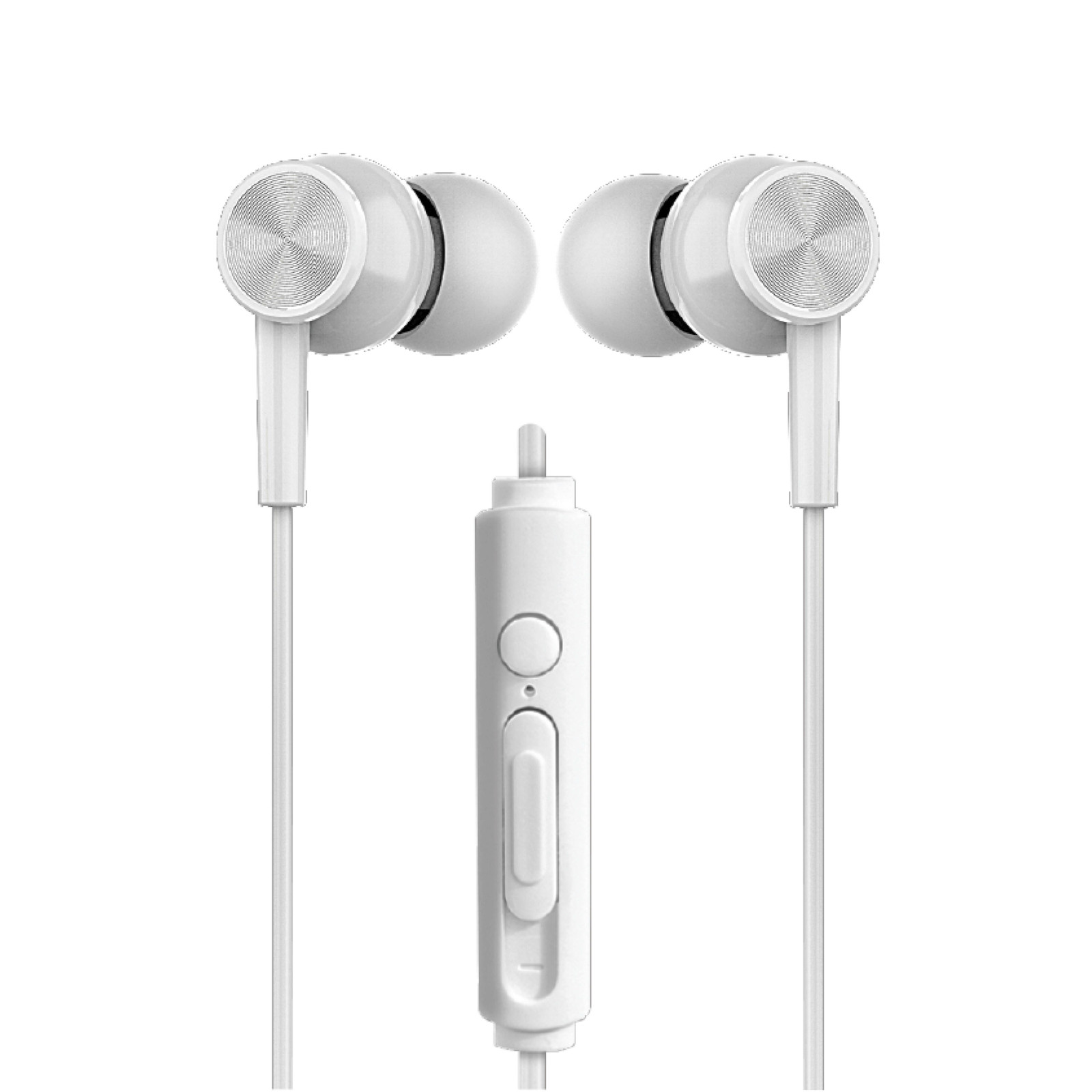 Xyst 3.5mm Stereo In-Ear Earbuds with Microphone to Answer Calls and Skip Tracks