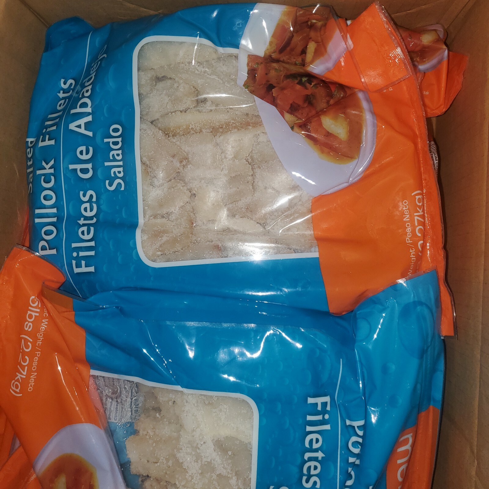 Salted fish Fillet 5lb