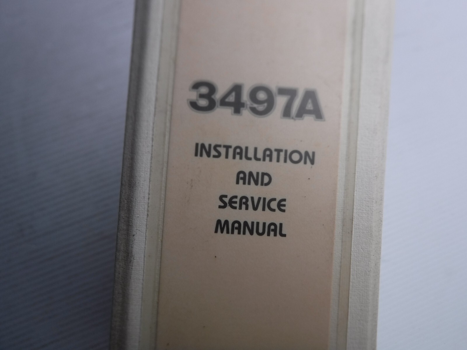 Hewlett Packard 3497A Data Acquisition/Control Unit Manual 03497-90020