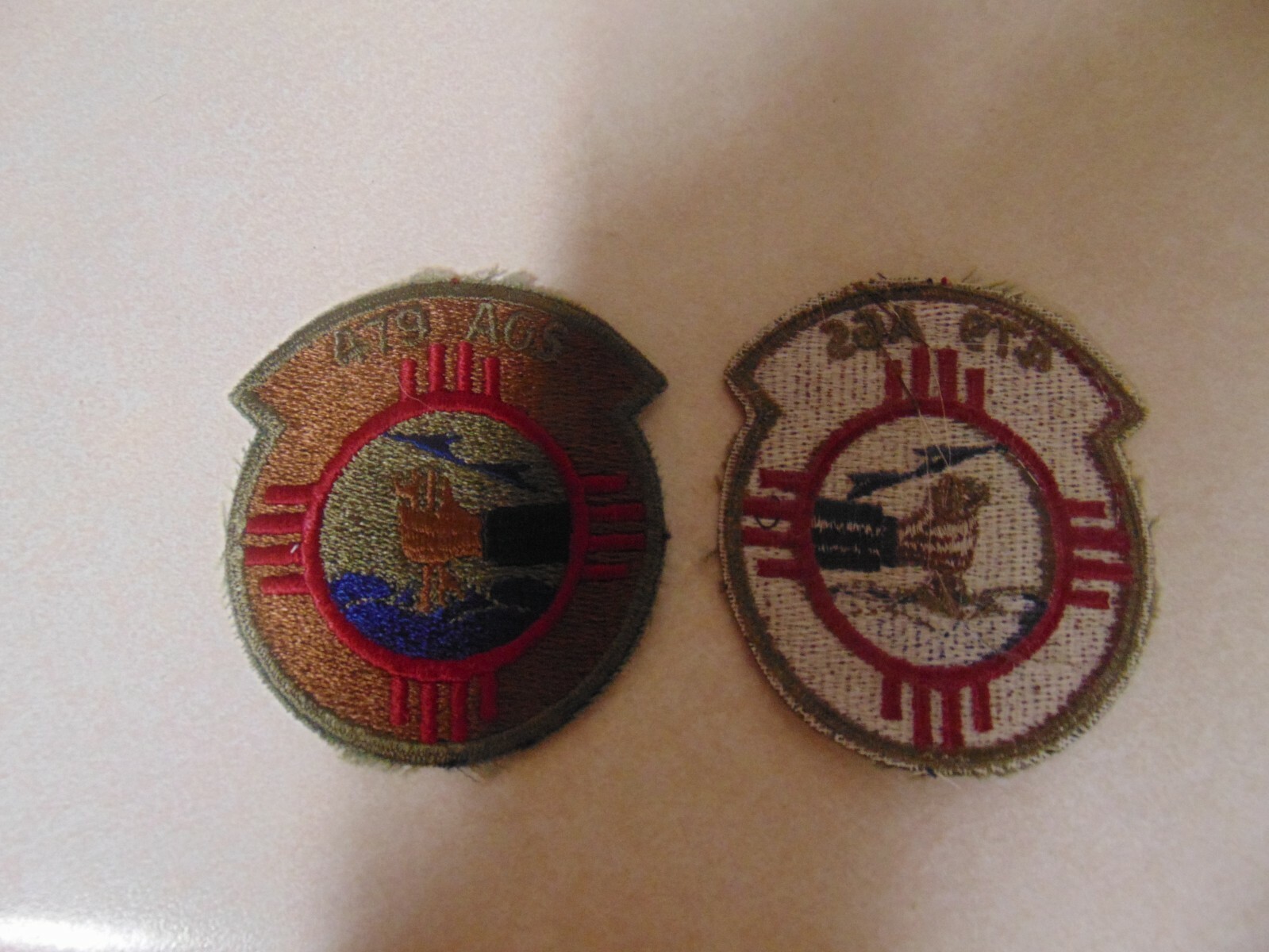 MILITARY PATCH SEW ON OLDER POCKET US AIR FORCE 479 AGS