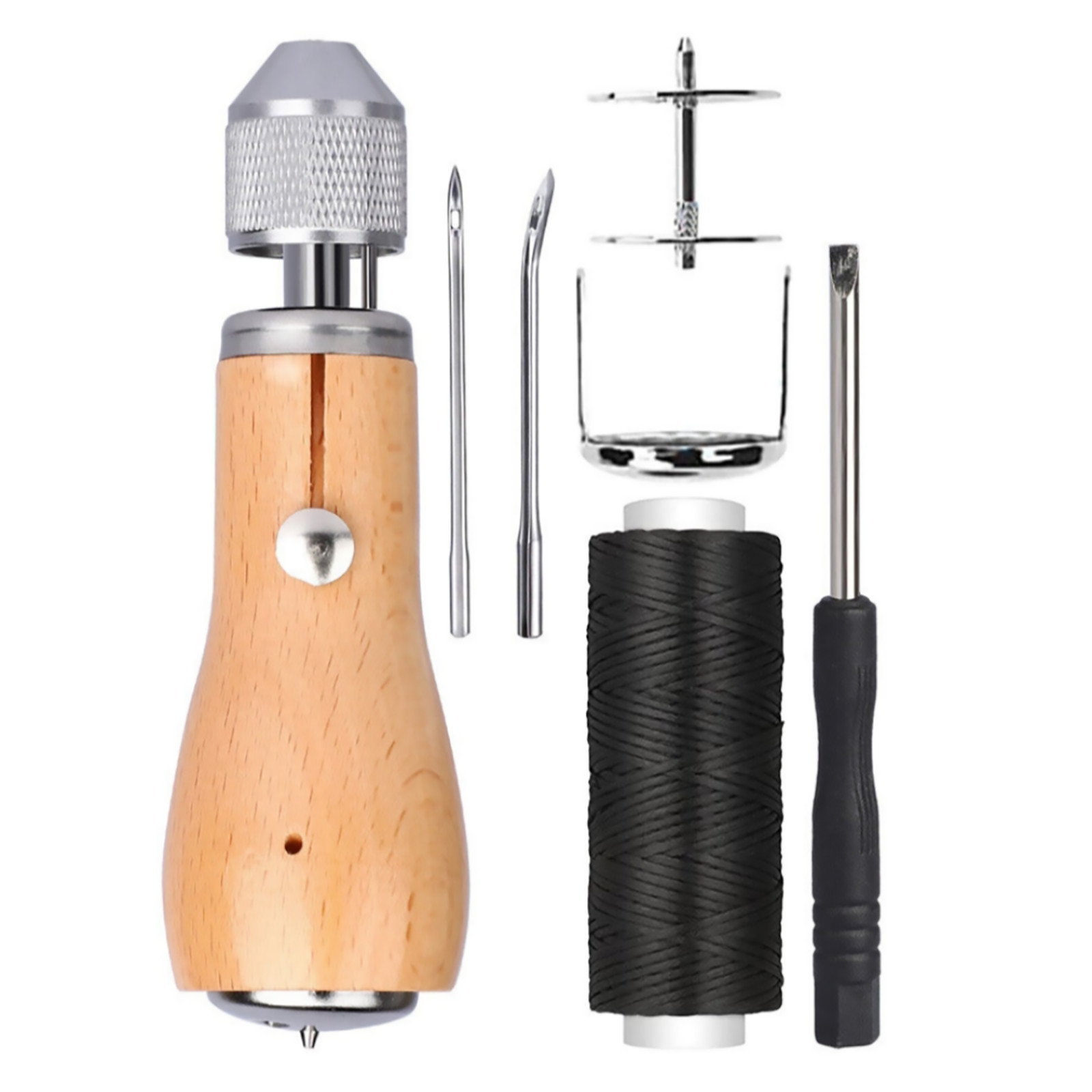 Sewing Awl Tools Kit Leather Sail & Canvas Repair DIY Handmade Accessories