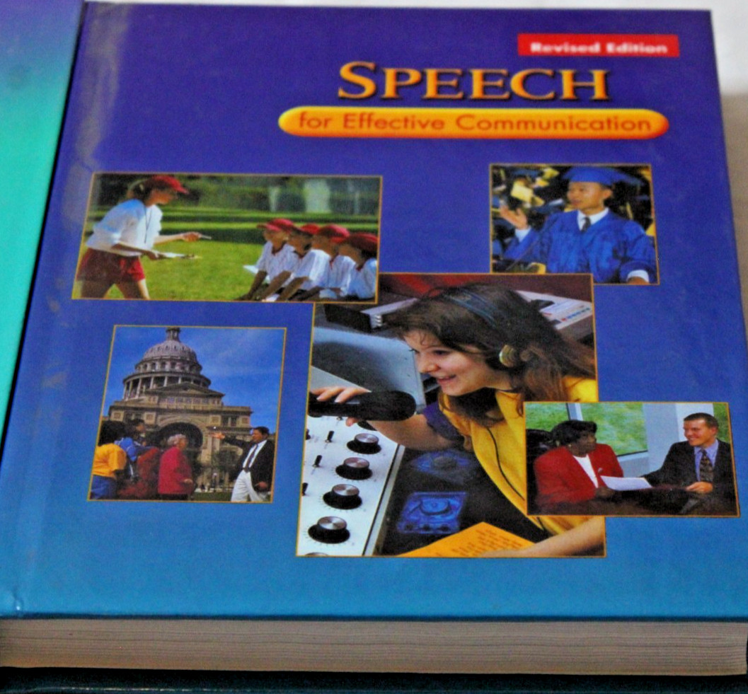 Speech For Effective Communication Revised Edition Student Teacher Textbook Set
