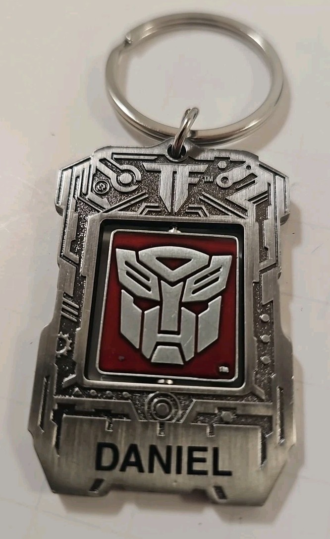 Daniel Transformer Center Spin Keychain
