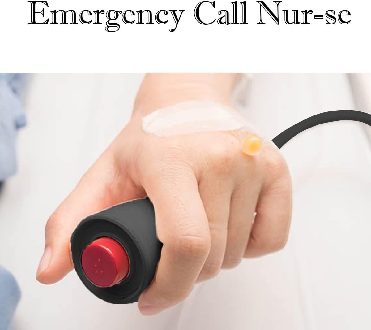 Replacement Nurse Call Cord, Red Button Momentary Cable for Nurse...