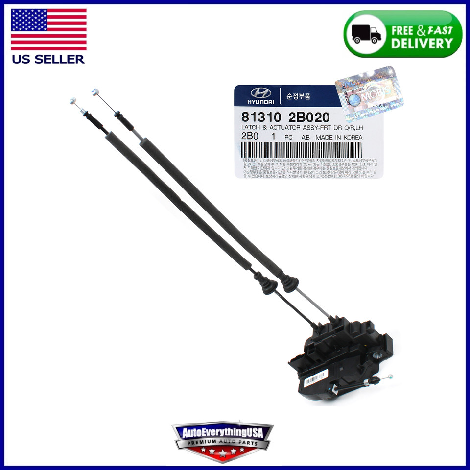 GENUINE Door Lock Actuator FRONT LEFT for 07-09 Hyundai Santa Fe OEM 813102B020