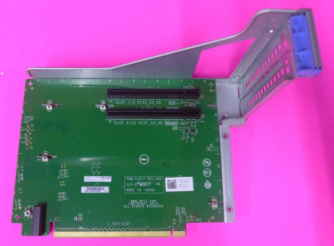 NEW Dell PowerEdge R920 Riser Card 2-Slot PCI-E 3.0 x8 5G4C6