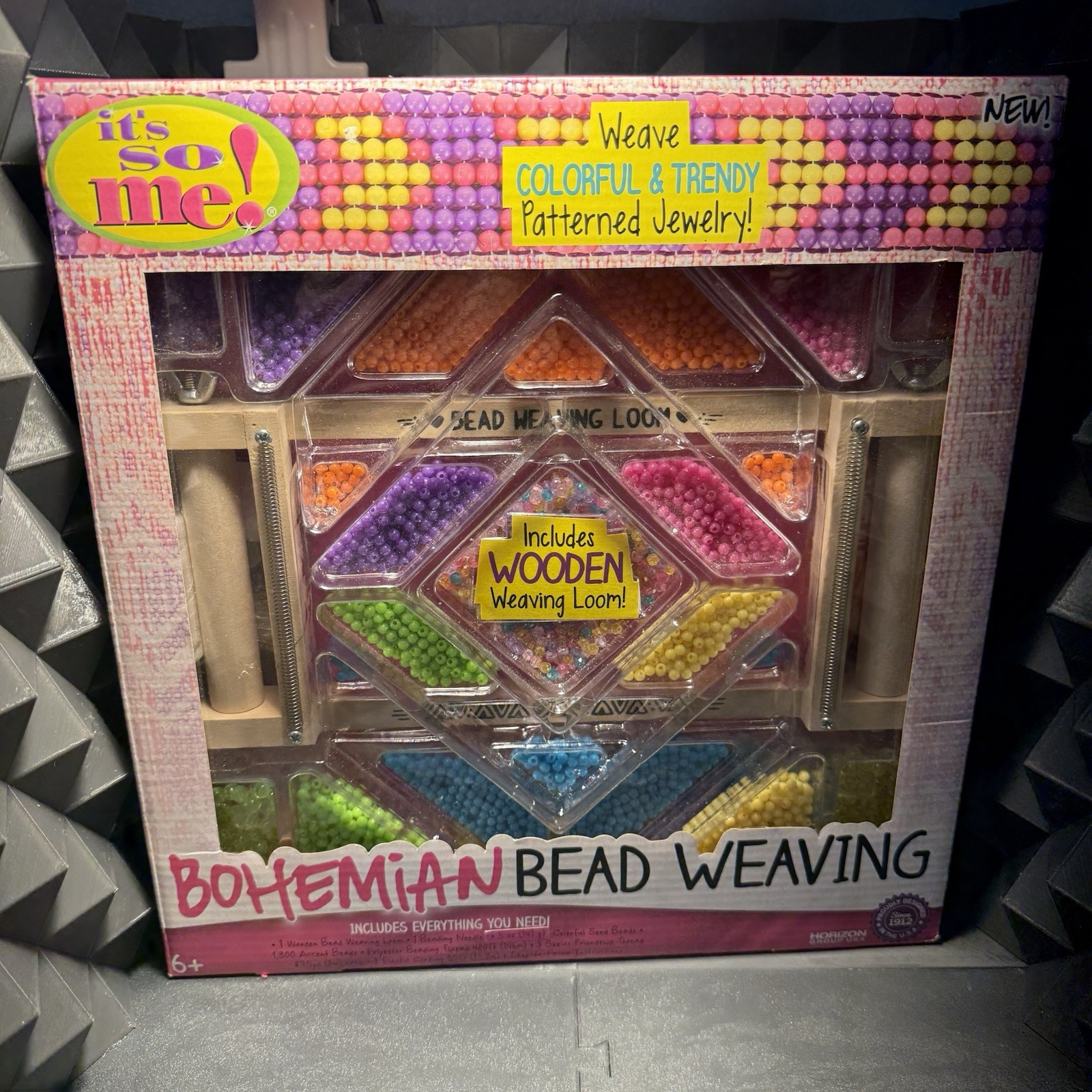 It's So Me! Bohemian Bead Weaving Loom Kit for Jewelry