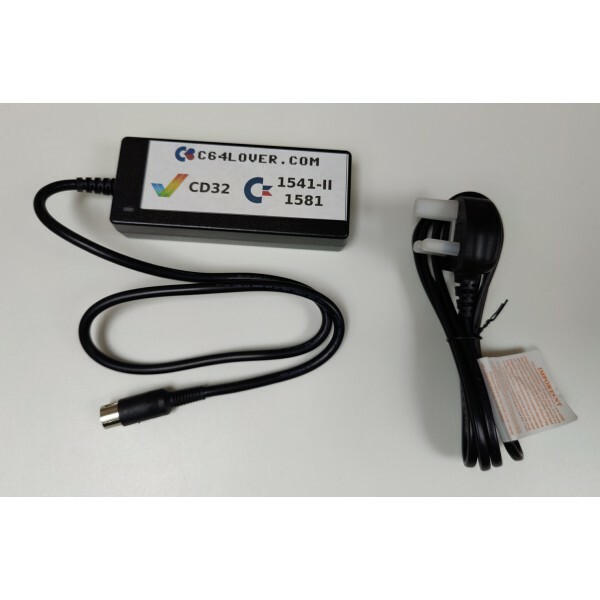 Commodore 1541-II / 1581 floppy drive power supply (brand new)