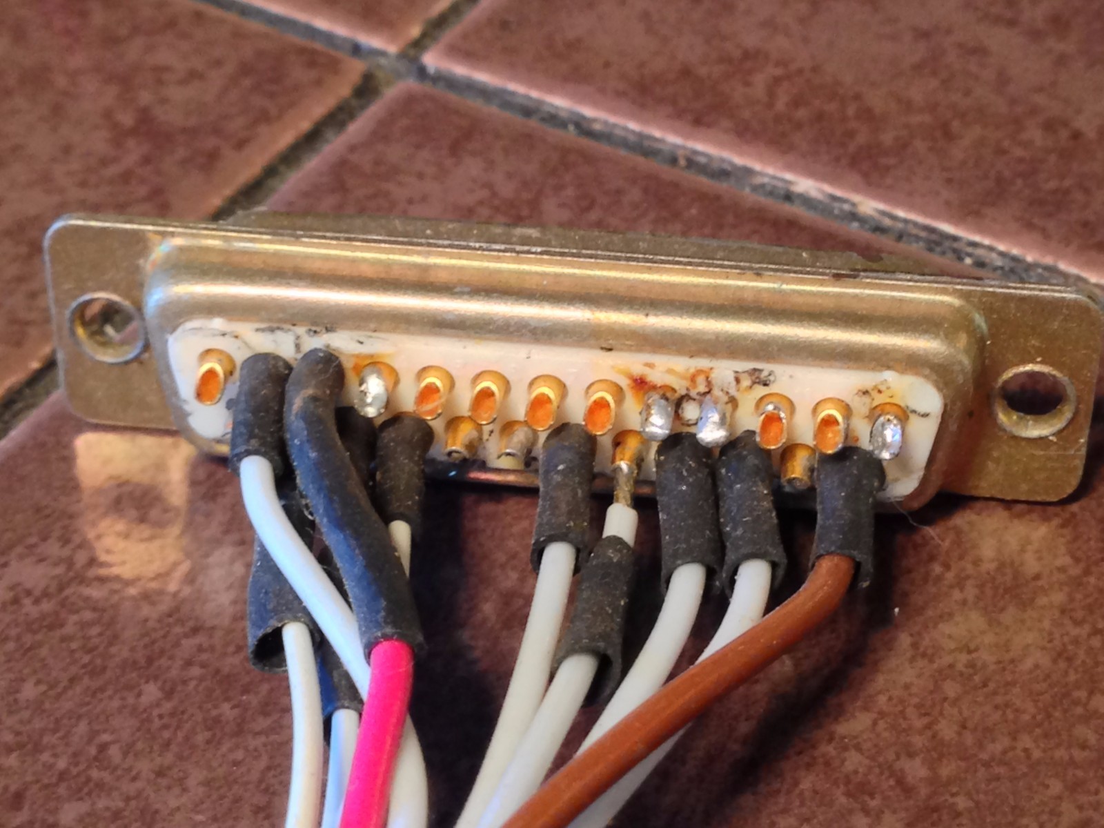 Collins IND 450 Connector with wires