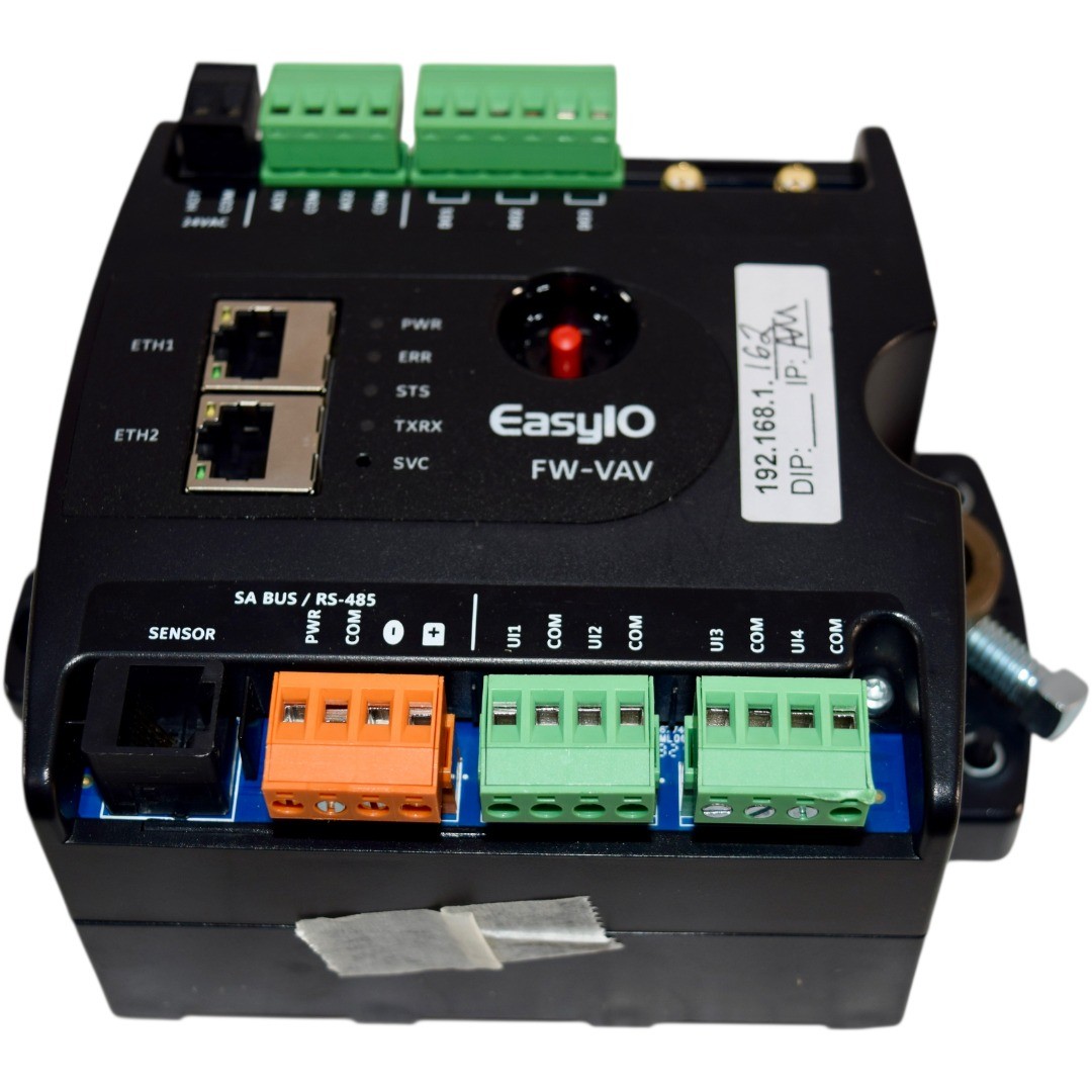 NEW Johnson Controls EasyIO FW-VAV WiFi IP Programmable VAV Controller Integrate