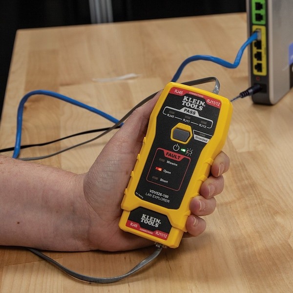 Klein Tools Vdv526-100 Network Cable Tester, Lan Explorer Data Cable Tester