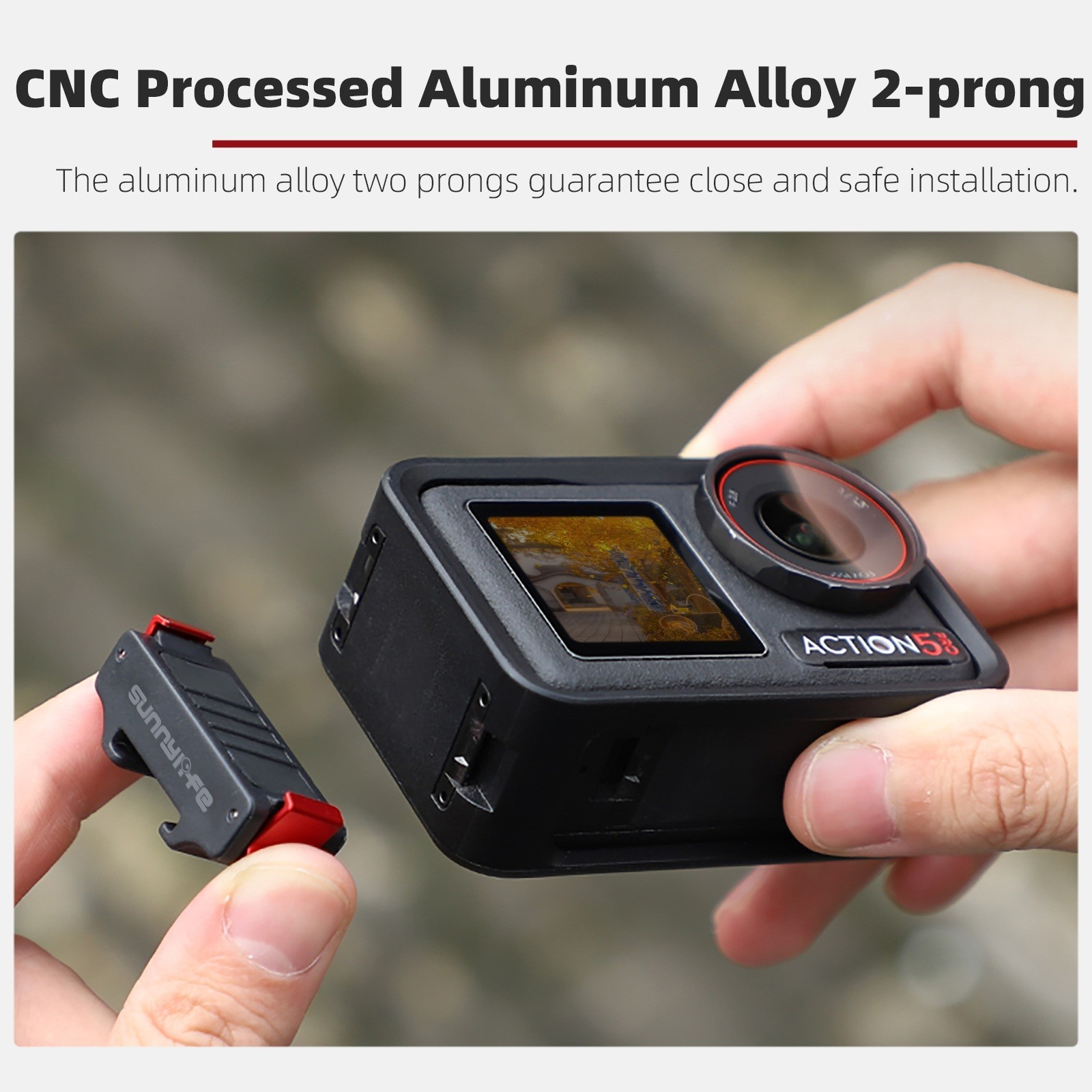 Magnetic Cold Shoe Adapter for DJI Osmo 360