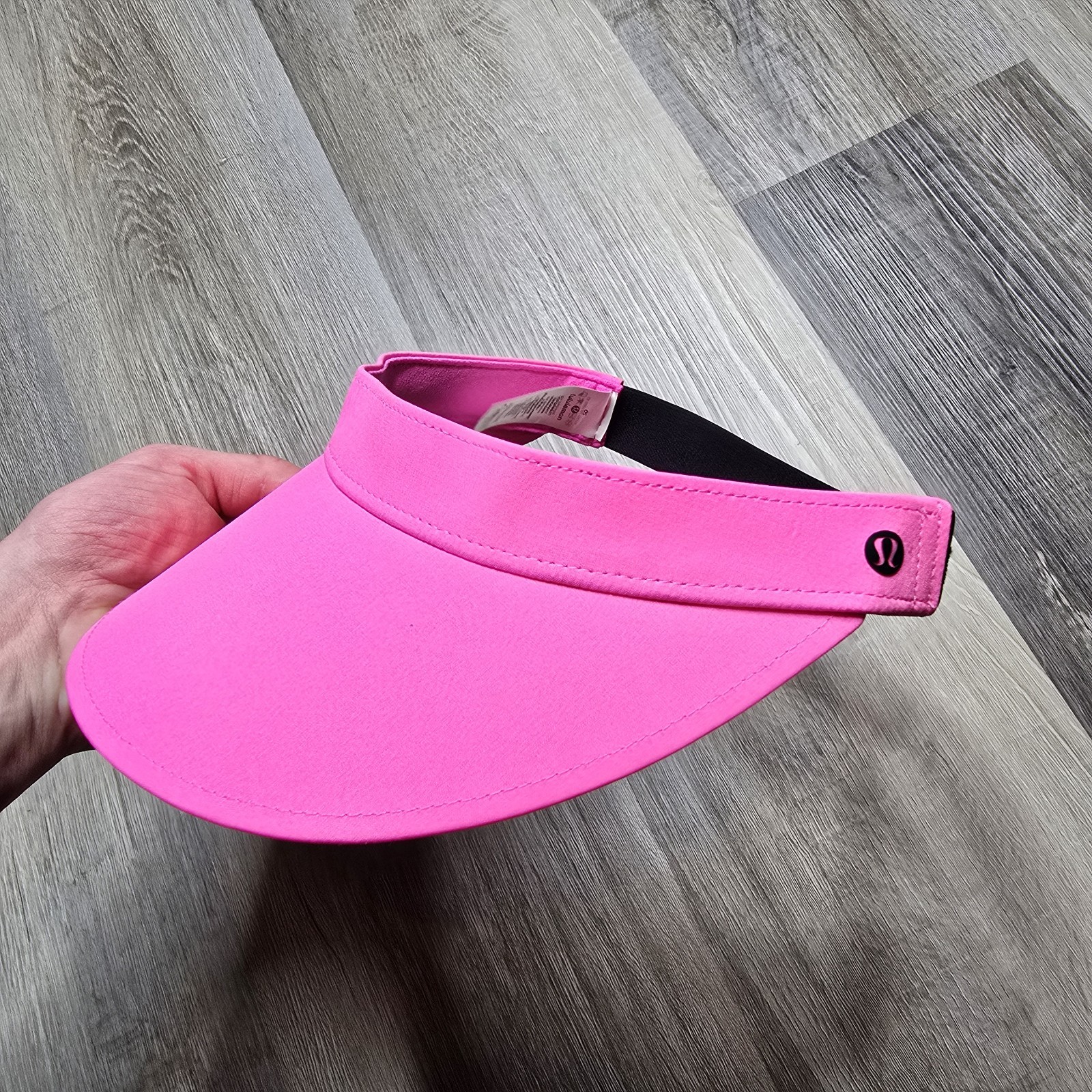 Lululemon Pink Adjustable Golf Visor Unisex Adults One Size Lightweight