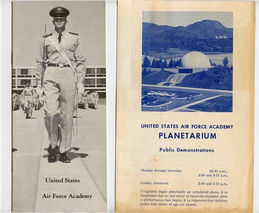 United States Air Force Academy and Planetarium Brochures 1979