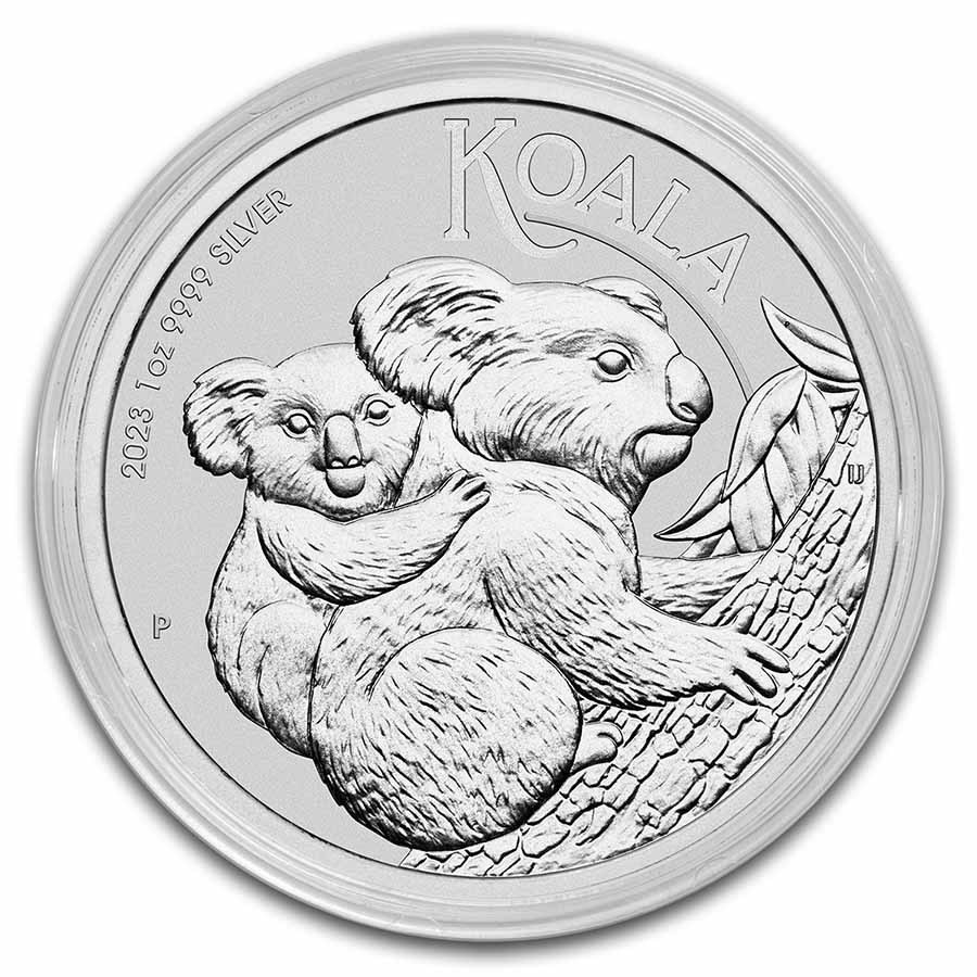 2023 Australia Koala 1 oz. .999 Silver Coin $1 ~~ Perth Mint w/ Capsule BU