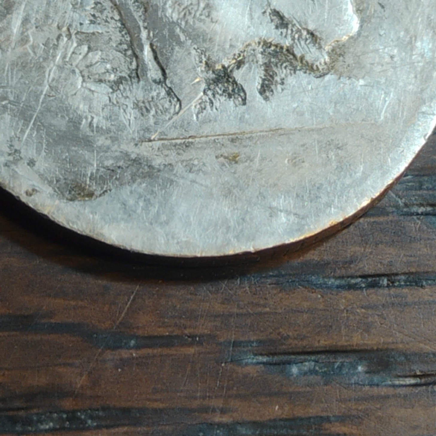 US State Quarter mint Error sanded down