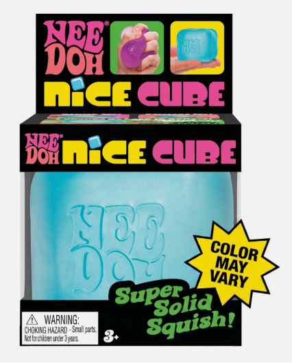 Schylling Nee Doh Nice Cube Fidget Toy Squishy Stress Relief 1 Random Color