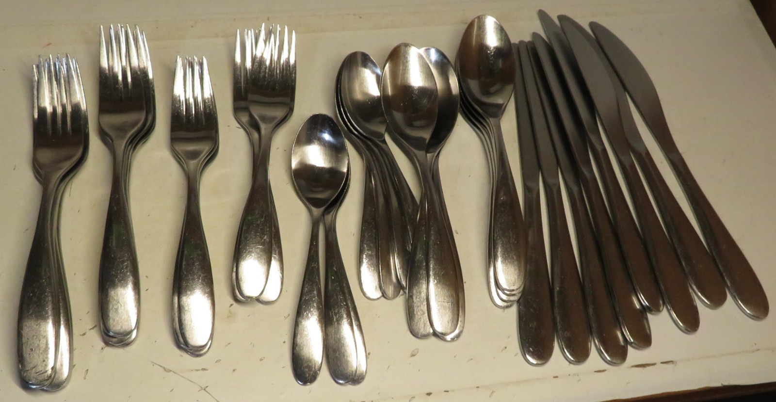 Chef.ol.o.gy Solid Stainless Steel Flatware Set Lot China
