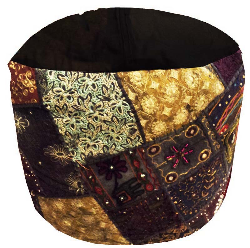 24" GIFT FOR HIS BANJARA FURNITURE OTTOMAN BENCH FOOTSTOOL POUF PILLOW COVER