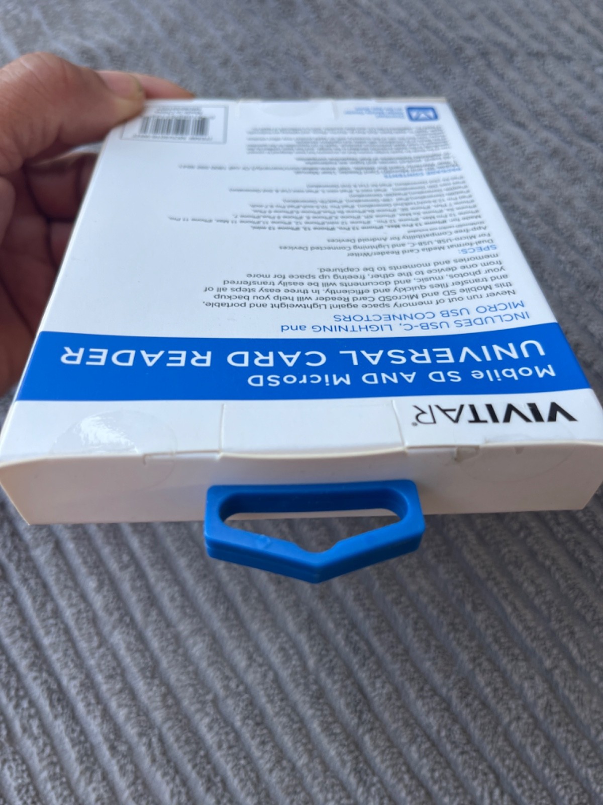NEW & SEALED Vivitar Universal Card Reader - Mobile SD / MicroSD (MOV4016)