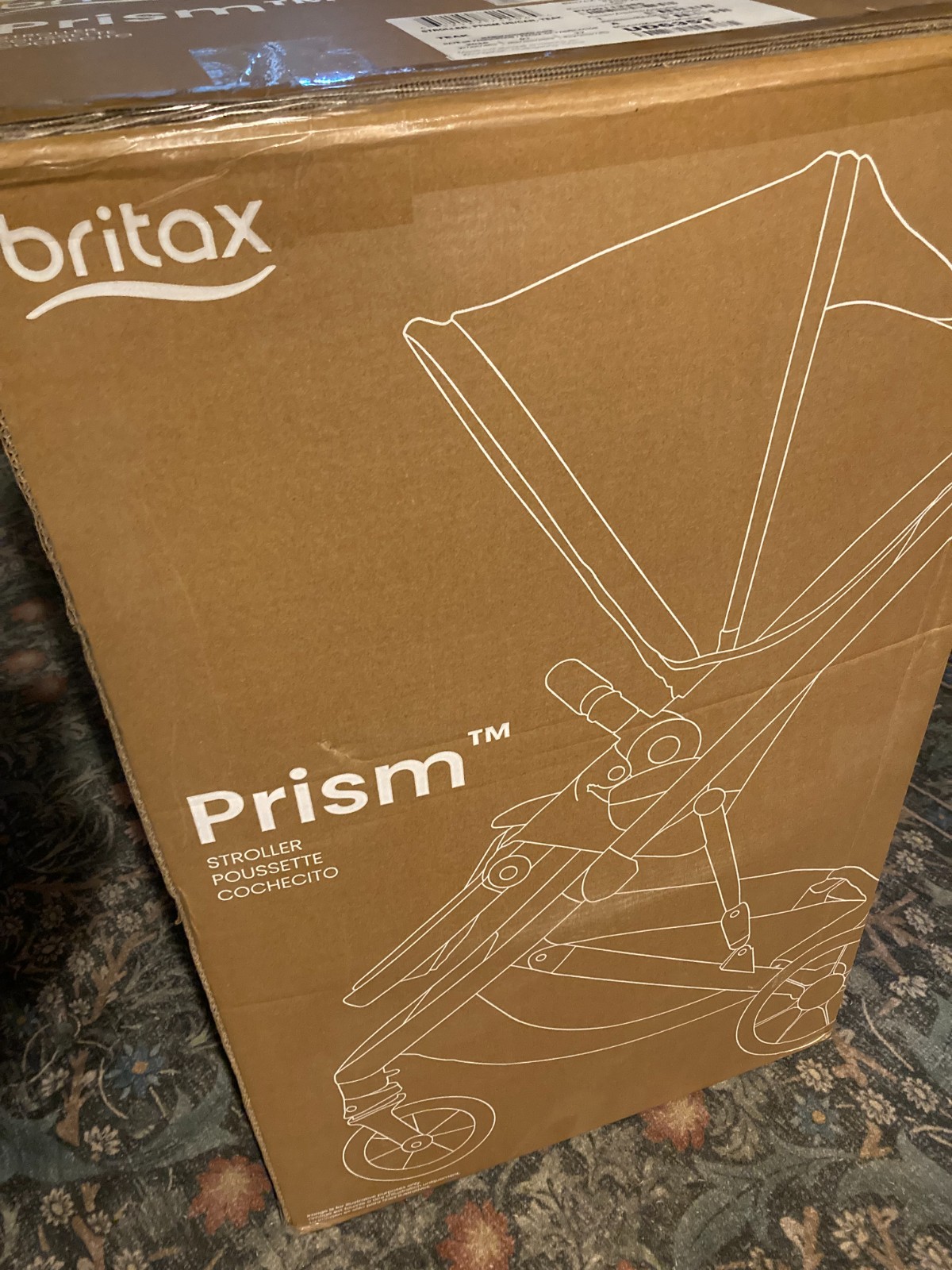 Britax PRISM Modular Stroller Teak NIB Sealed