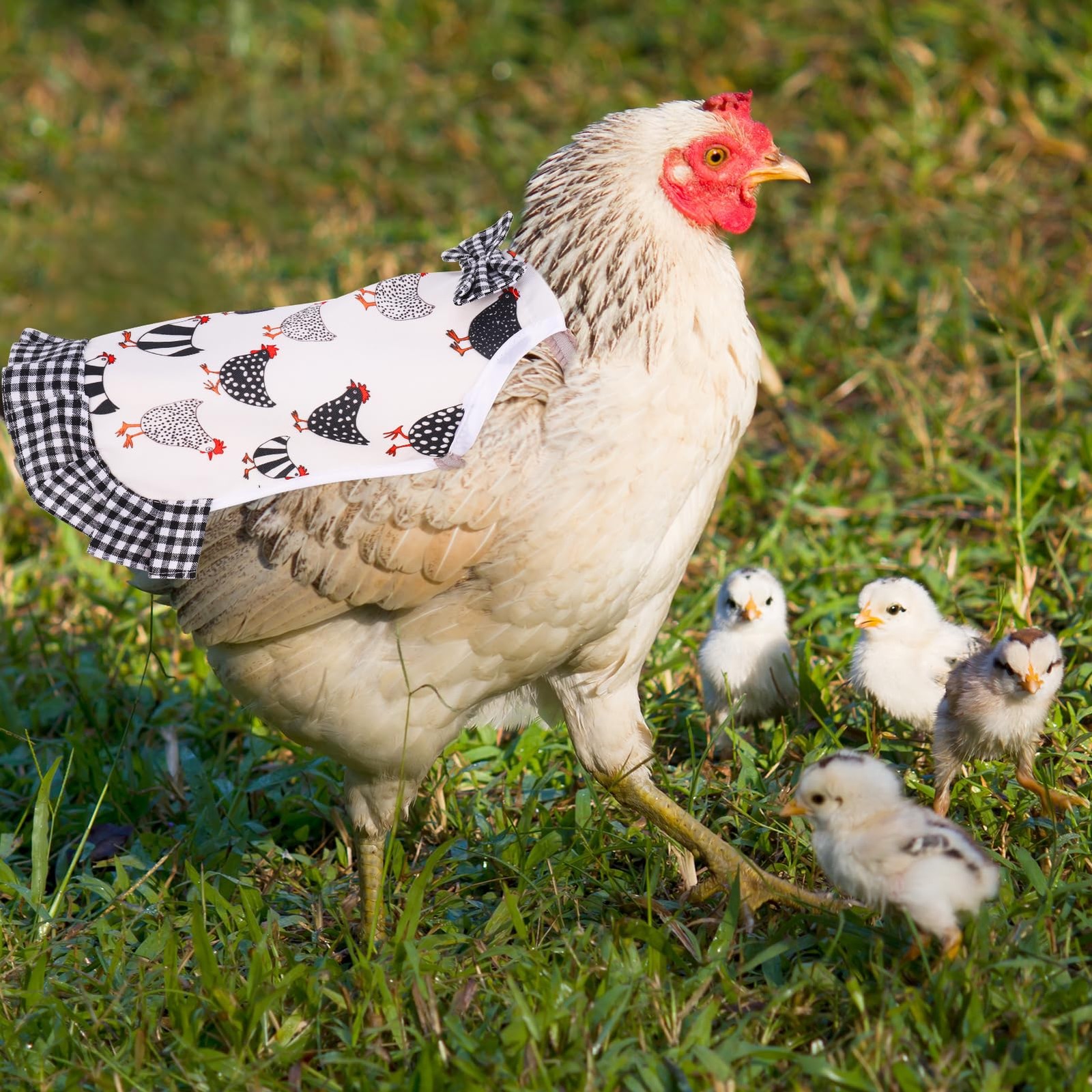 6 Pcs Chicken Saddle for Hens, Chicken Aprons Back Protector for Hens, Chickens