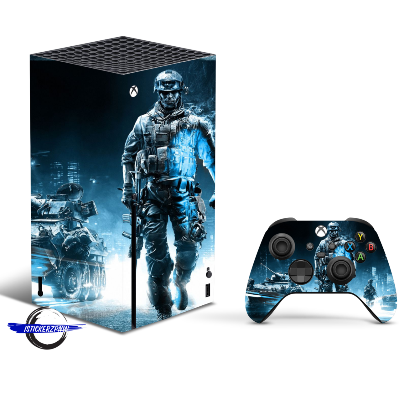 Xbox Series X Console Skin Full Wrap COD