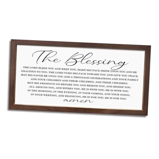 Christian Wall Art, Religious Decor Sign, Home Decors for Living Room color 14