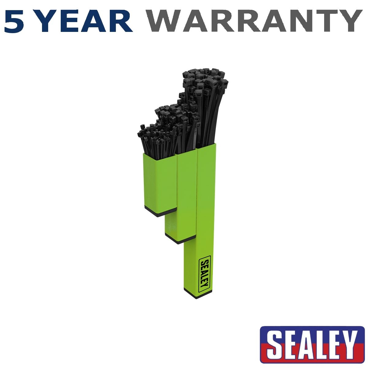 Sealey Magnetic Cable Tie Holder Hi-Vis Green APCTHHV