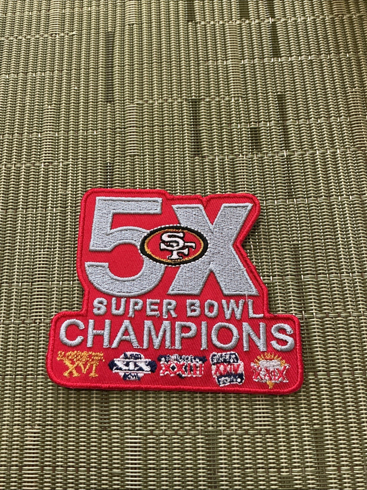 San Francisco 49ers 🌟🌟 Iron On Patch