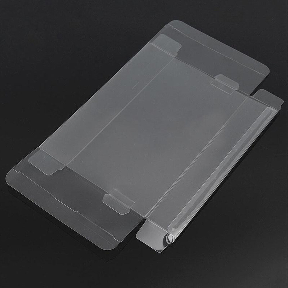 5x SUPER NINTENDO SNES CIB - CLEAR PLASTIC PROTECTIVE BOX PROTECTOR SLEEVE CASE