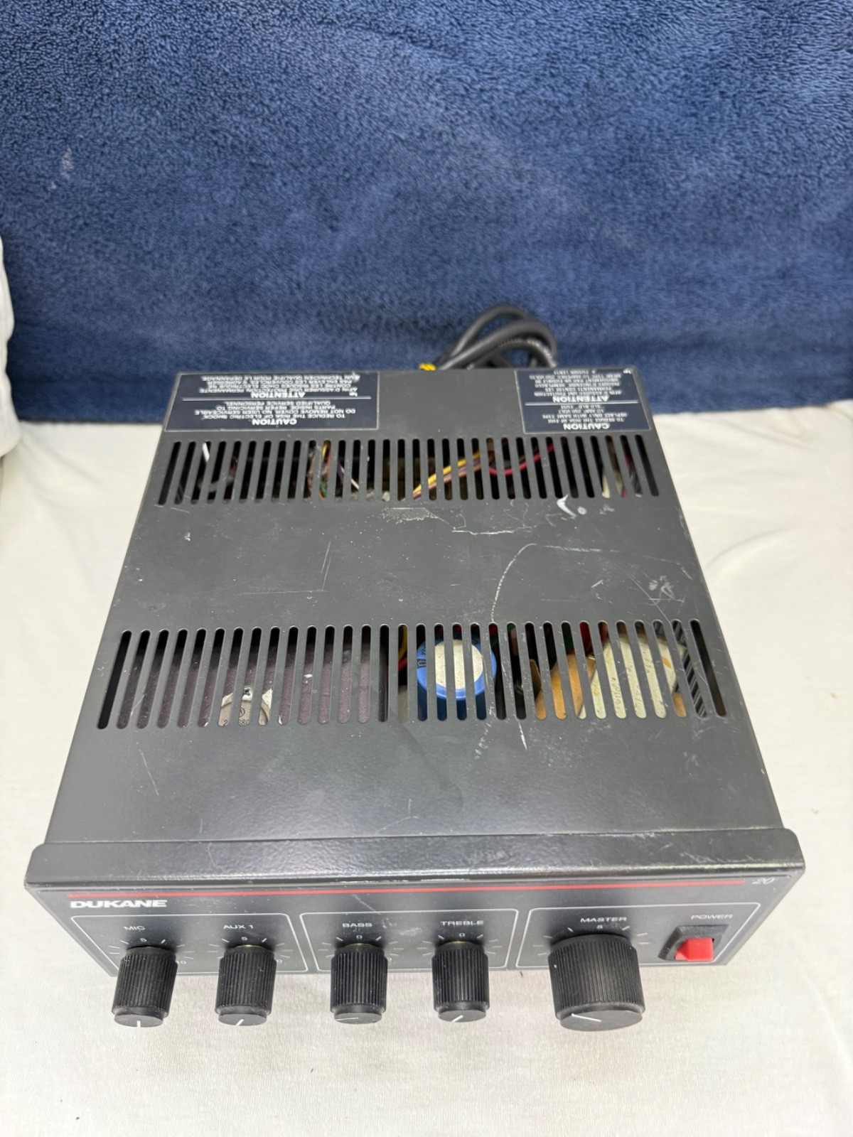 Dukane 1A20 Is A 20-Watt Amplifier & Mixer! Tested Working!