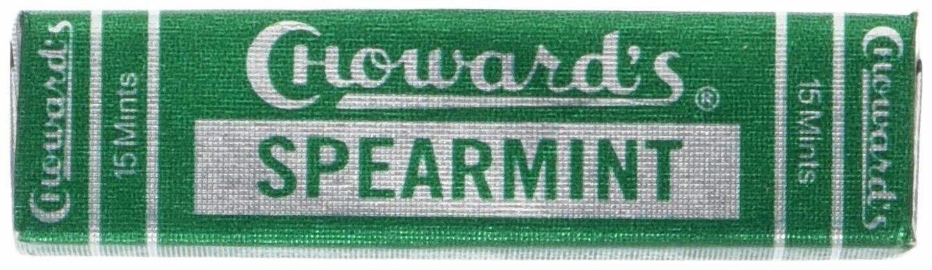 C Howards Spearmint Mint Candy 15 Count Single Package