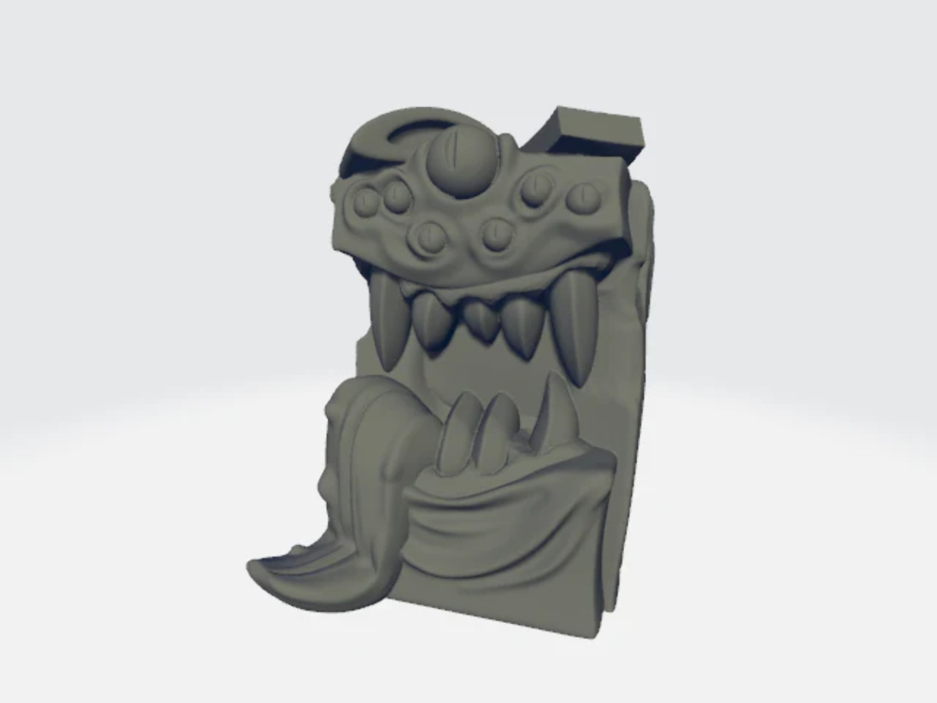 Capsule Chibi - Mimic Gift / Present (Attacking) - Christmas