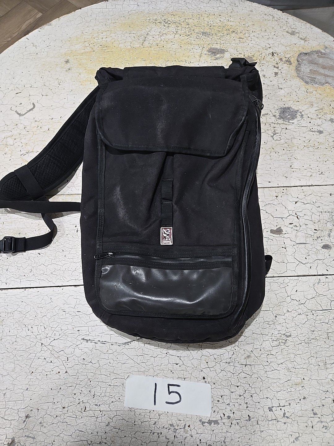 Chrome Citadel bike backpack in black Used