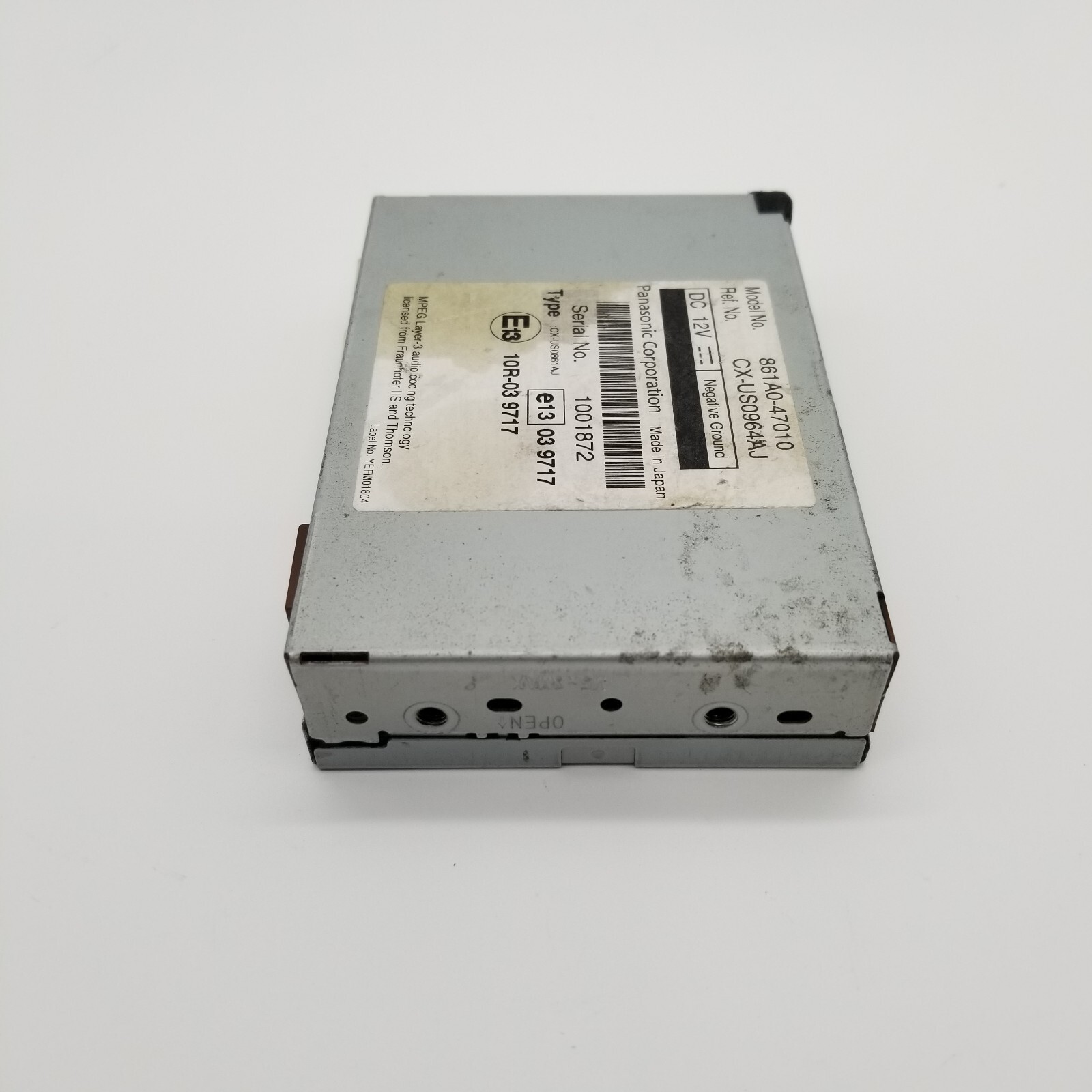 2010 2011 Fits Toyota Prius Multimedia Interface Control Module 861A047010