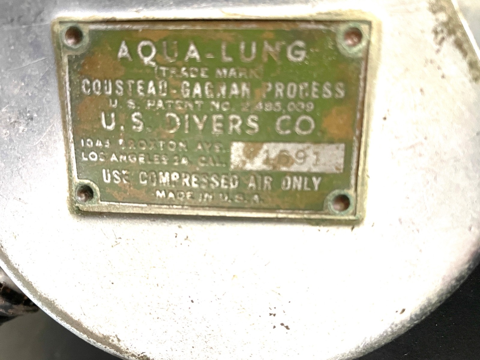 Vintage US Divers Double Hose Scuba Regulator