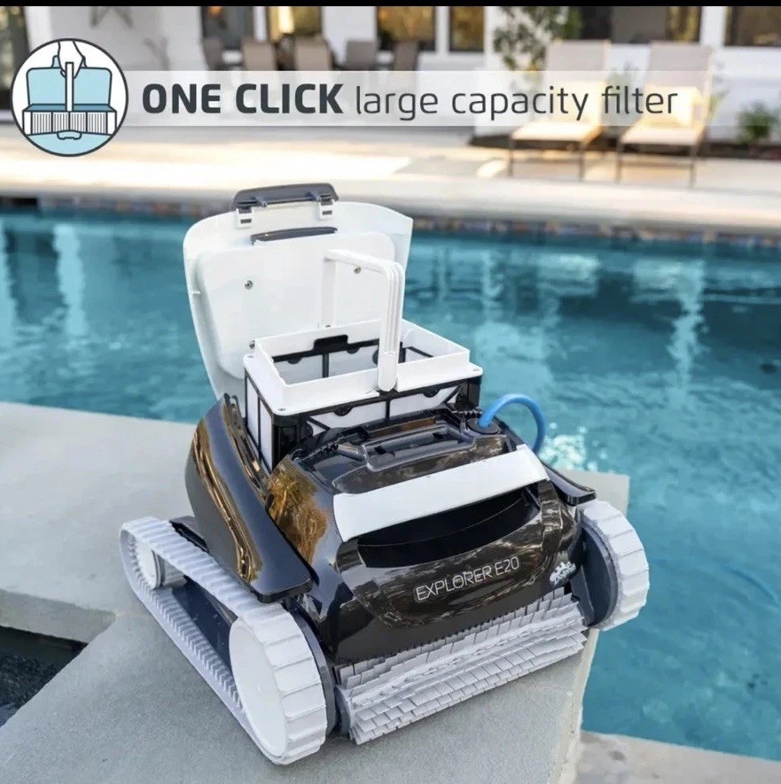 Dolphin Explorer E20 robotic pool Cleaner! New! FAST SHIPPING!