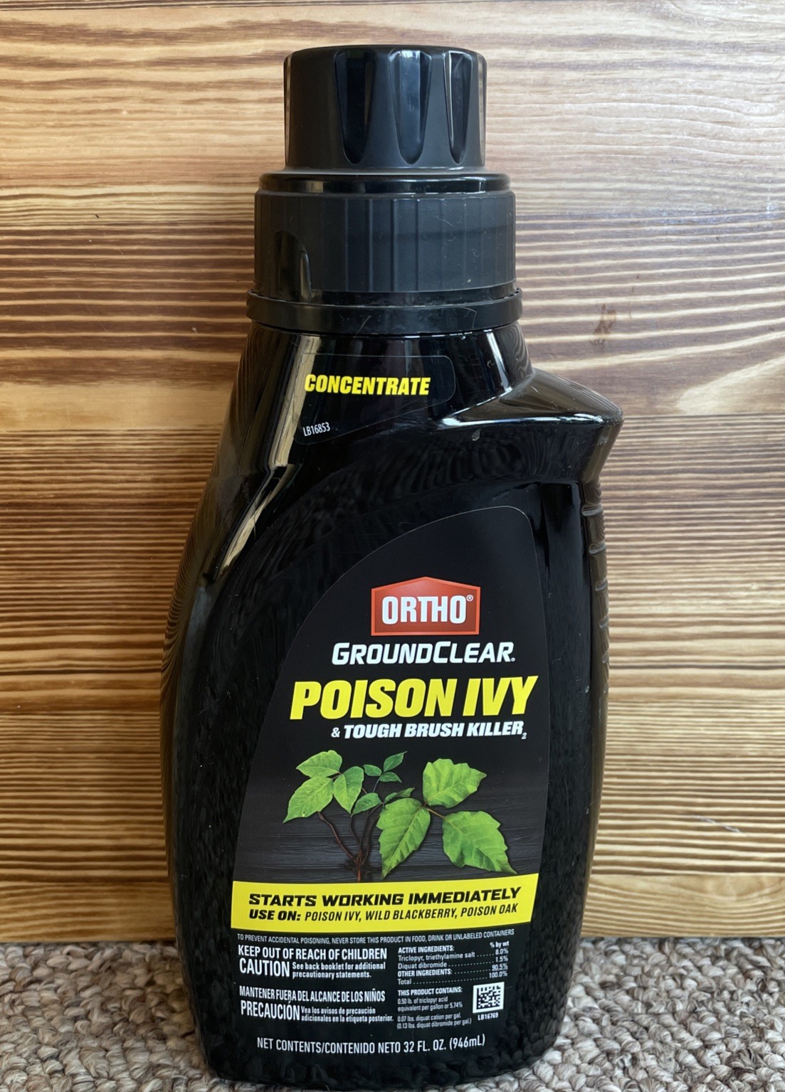 Ortho Ground 32 fl oz Poison Ivy and Tough Brush Killer Concentrate NEW