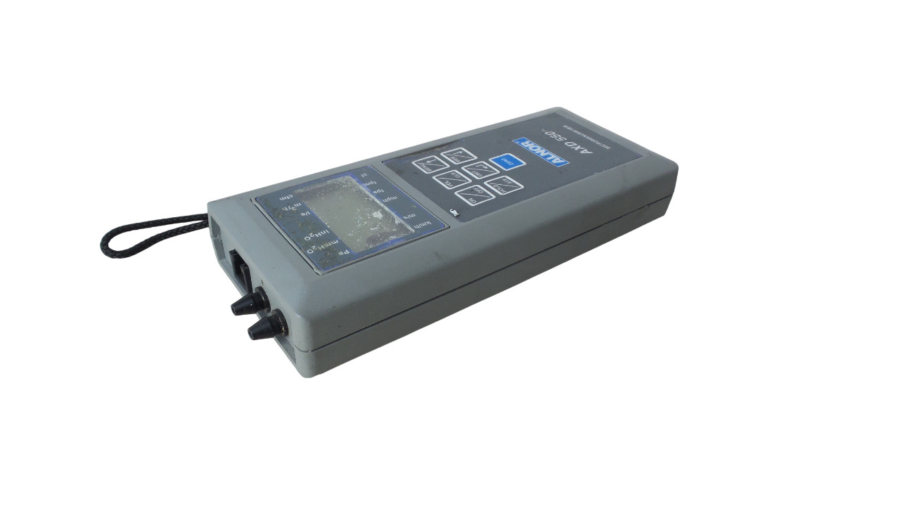 Alnor Micromanometer AXD 550