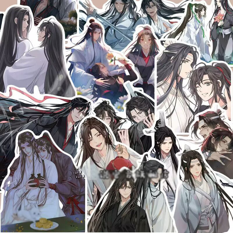Anime MDZS Mo Dao Zu Shi Wei Wuxian Lan Wangji 100pcs Stickers