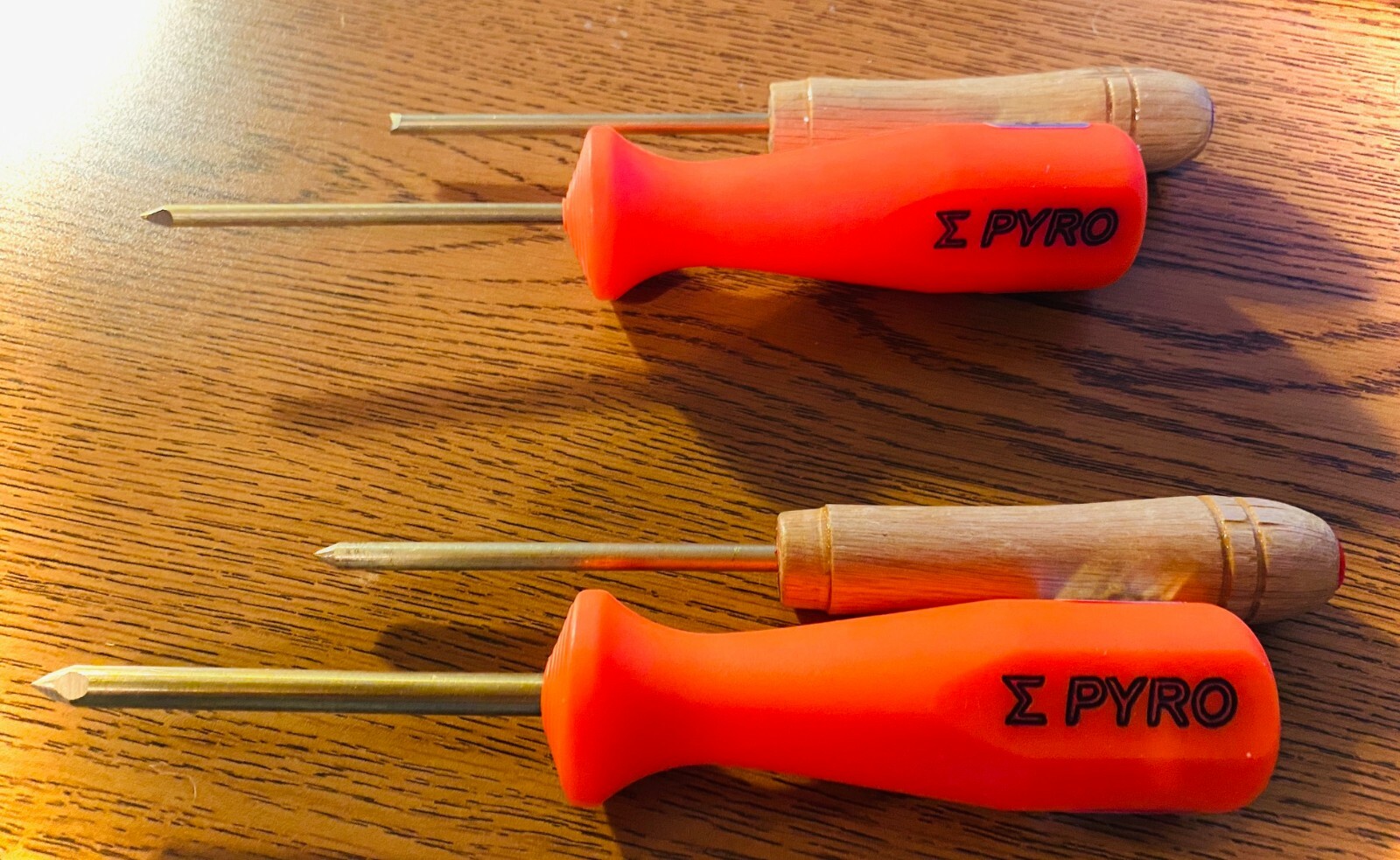 Pyro Poke Brass SET Sparkless Awl Tools Non-Sparking Fireworks Pyro *SEE VIDEOS*