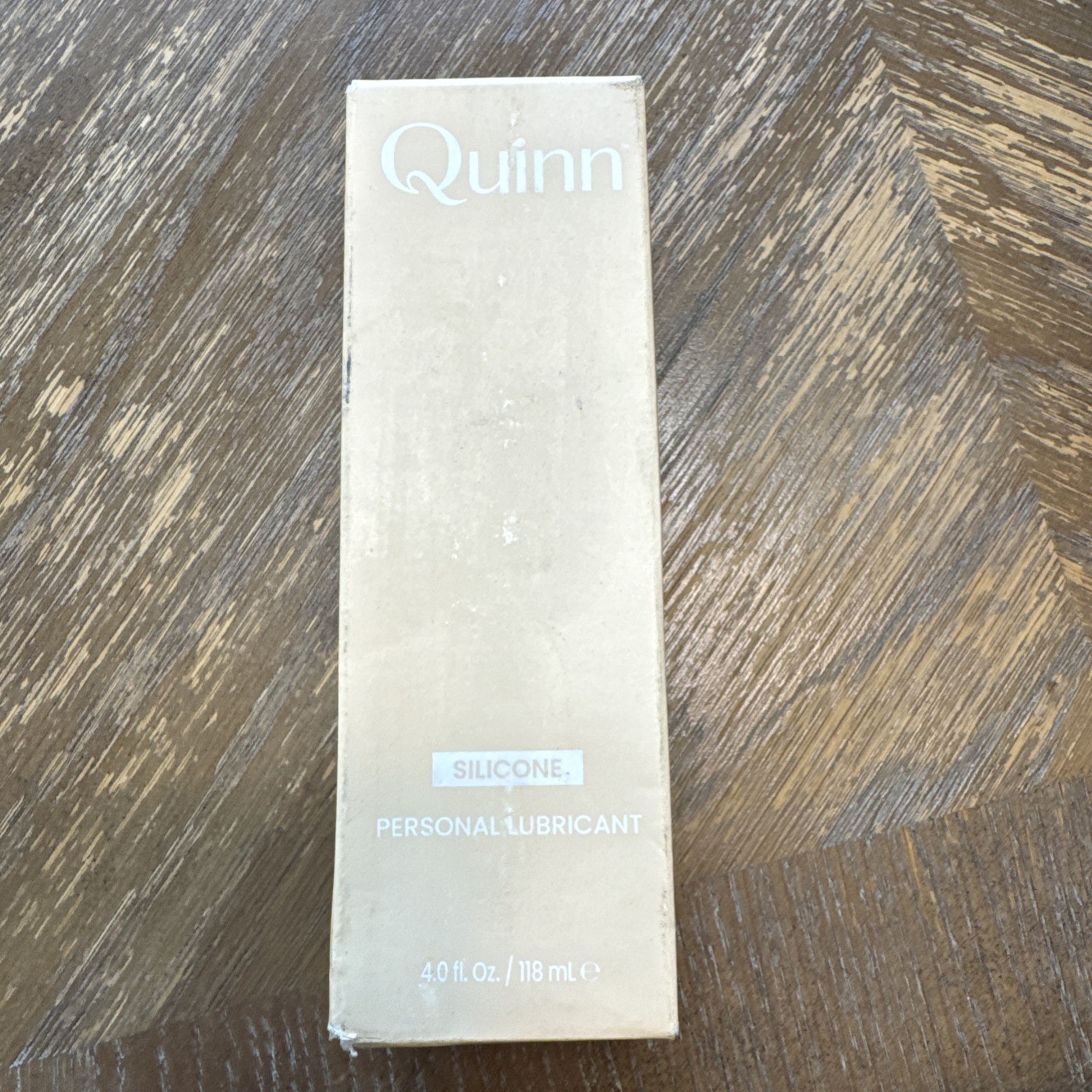 Quinn Wellness 4oz Silicone-Based Personal Lube Organic Hypoallergenic & Hydr...