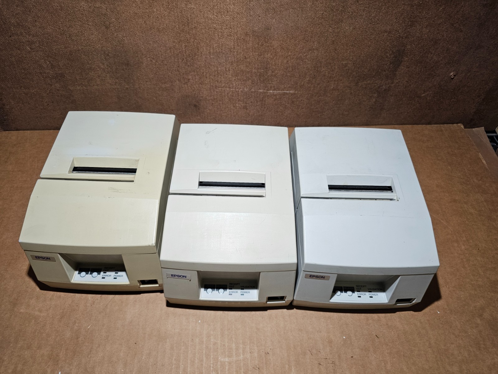LOT OF 3 Epson TM-U325D M133A POS Dot Matrix Receipt Printer