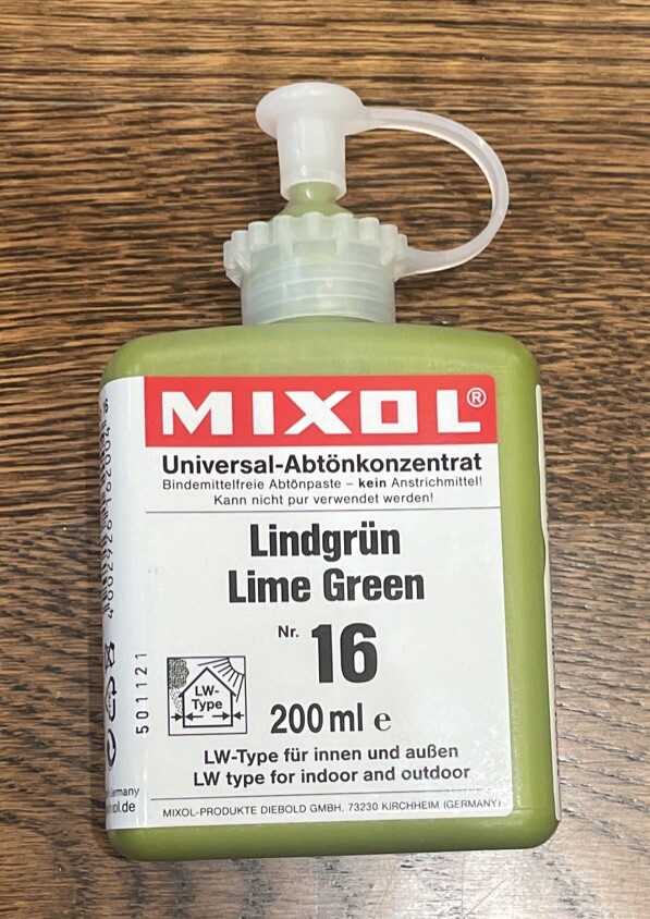MIXOL Universal Tint #16 Lime Green - 200ml