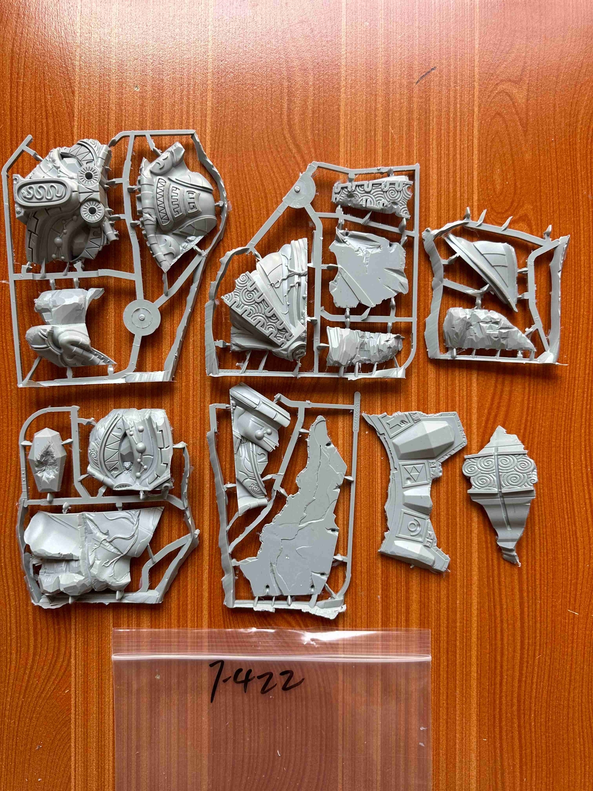 Uncolored model Warcry :Pyre & Flood - Idol of the Old Ones Scenery(Terrain) WOW