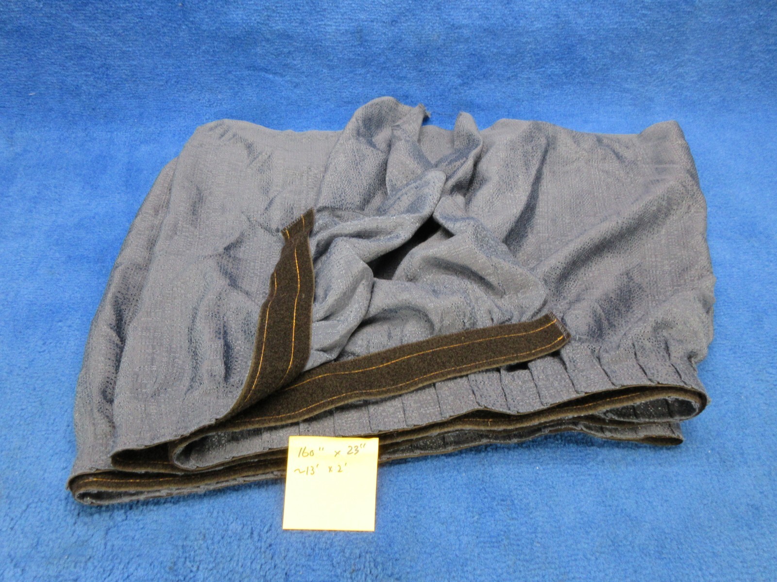 Da-Lite bottom dress, 160"x23" about 13' x 2', excellent, clean and ready to use