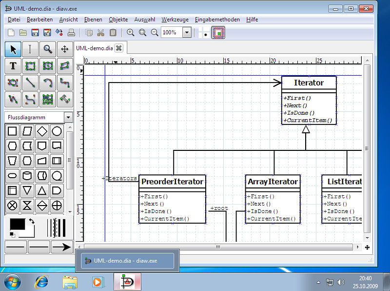 Dia Diagram Editor Software | Shapes Included | Windows, MacOS, Linux | DVD